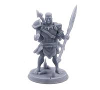 Kofi Path of the Totem Barbarian | 32mm Scale Miniature