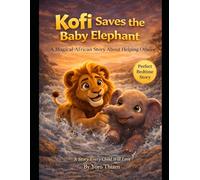 Kofi Saves the Baby Elephant: A Heartwarming African Bedtime Story About Courage, Teamwork, and Helping Others (Ages 4-8) (Kofi the Little Lion Series)