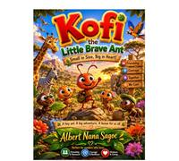 Kofi the little brave Ant: The Tiny Explorer Who Found His Way Home (The Adventures of Kofi the Little brave ant)