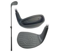 KOFULL Backyard Golf Bucket Clubs with Extendable Shaft Outdoor Golf Club with Oversize Club Head for Golf Game - Length Adjustable for Family - Right-Handed Training 21"-36"