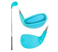 KOFULL Golf Bucket Club with Oversize Plastic Head, Extra Long Steel Shaft 37" for Golf Bucket Yard Game,1 Right-Handed Club for Backyard Games Adults, Hit Plastic/Foam Balls in Grass, Parks, Sands