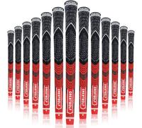 KOFULL Golf Grips Golf Club Grips Golf Grip Tape Standard Midsize Size Golf Club Grips Size Golf Clubs Grips-13 set (red)