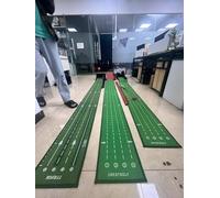 KOFULL Golf Putting Mat Indoor Golf Ball Return Seesaw Slope Design Practice Game for Home,Office,Indoor and Outdoor