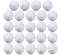KOFULL Practice Golf Balls Plastic Balls for Ball Pit Practice Hollow Indoor Golf Ball Courtyard Pack of 24 Pcs