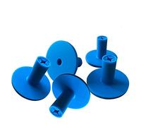 KOFULL Rubber Golf Tees Holder for Practice & Driving Range Mats,Pack of 5(blue)