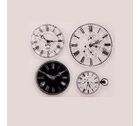 Kofun DIY Scrapbooking Transparent Stamps Silicone Rubber Clear Sheet DIY Card Gift Crafts Clock