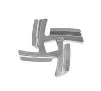 KOFUN Meat Grinder Blade, 1 Piece 50Mm Diameter Stainless Steel Meat Grinder Blade Spare Part For Moulinex Hv6