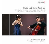 Koga/Lomakov - Flute and Cello Rarities: Works by Beethoven, Bozza, Karg-Elert, Telemann, Tokuyama and Villa-Lobos
