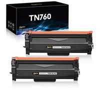 Kogain Compatible Toner Cartridge Replacement for Brother TN760 TN-760 TN730 TN-730 High Yield Work with HL-L2350DW HL-L2370DWXL MFC-L2710DW DCP-L2550DW HL-L2395DW MFC-L2750DW Printer, 2 Pack