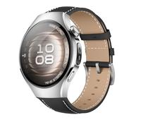 KoGiio 18MM Strap Compatible with Huawei Watch GT 6/5 / 4 41mm / Watch 5 42mm / GT 5 Pro 42mm, PU Leather Adjustable Soft Replacement Bracelet Strap Black