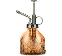 KoGiio Glass Plant Mister 200ML, Vintage Spray Bottle with Top Pump, Fine Mist Garden Flower Sprayer Small Decorative Spritzer Watering Can for Indoor Outdoor Succulent House Plant