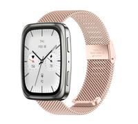 KoGiio Metal Strap Compatible with Amazfit Active 2 Square, Adjustable Stainless Steel Replacement Band