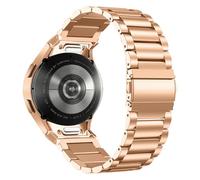 KoGiio Metal Strap Compatible with Samsung Galaxy Watch FE/Watch 7/6/5/4 40,44mm/Watch 6 Classic 43,47mm/Watch 5 Pro 45mm, Metal Adjustable Watch Band, Soft Replacement Bracelet Strap - Rose Gold