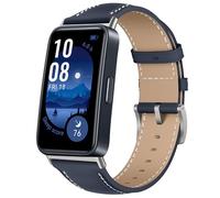 KoGiio Strap Compatible with Huawei Band 9 / Huawei Band 8 Strap, PU Leather Adjustable Watch Band, Soft Replacement Bracelet Strap Compatible with Huawei Band 9 / Huawei Band 8 Blue