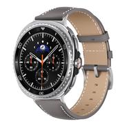 KoGiio Strap Compatible with Samsung Galaxy Watch 8 Classic 46mm /Galaxy Watch 8 40mm 44mm 2025, PU Leather Adjustable Watch Band, Soft Replacement Bracelet Strap