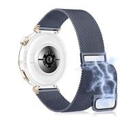 KoGiio Watch Strap 18 mm Bracelet compatible with Huawei Watch GT 5 Pro 42mm/Garmin Venu 3S/Forerunner 265S/255S Music/255S, Magnetic Breathable Replacement Metal Strap Gray
