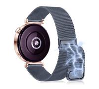 KoGiio Watch Strap 18 mm Bracelet, Compatible with Huawei Watch GT5 41mm, GT4 41mm, Garmin Venu 3S, Forerunner 265S/255S Music/255S, Milanese Mesh Metal Strap, Gray