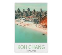 Koh Chang Thailand,Bar Club Cave Home Kitchen Rustic Travel Metal Signs Wall Art Decor-yV303(8x12Inch)