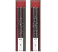 Koh-I-Noor 2B & 4B Leads Refill, 2mm Mechanical Pencil Graphite Lead for Technical Drawing & Drafting Pencil - 24 Leads