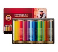 Colored Pencil Set MONDELUZ Watercolor Artist Crayon KOH-I-NOOR 3727 Aquarell