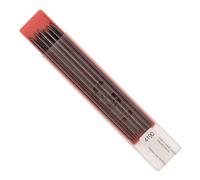 KOH-I-NOOR Graphite Lead for 2mm Diameter 120mm 6B Mechanical Pencil