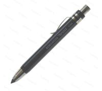VERSATIL 53530N8005TE All Metal Leadholders With Sharpener, Soft Surface Set - Black