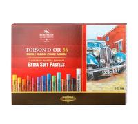 KOH-I-NOOR 8555 Artist's Extra soft Pastels, Multi-Colour, Set of 36