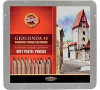 KOH-I-NOOR Artist's Soft Pastel Pencil Set (Set of 48)
