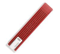 KOH-I-NOOR Coloured Leads for 2mm Diameter 120mm Mechanical Pencil - Red set of 2