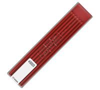 KOH-I-NOOR Coloured Leads for 2mm Diameter 120mm Mechanical Pencil - Red, 12 Count (Pack of 1)