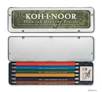 Koh-I-Noor : Diamond Drawing Mechanical Pencil Set : 5 Coloured & 1 Graphite ...