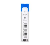 KOH-I-NOOR Fine Graphite Leads for 0.7mm Diameter 60mm B Mechanical Pencil, 12 Count (Pack of 1)