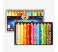 Koh-I-Noor : Jumbo Triangular Coloured Pencils 3408 : Magic Set of 24 : FSC 100%