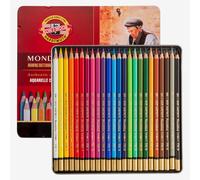 Koh-I-Noor : Mondeluz : Aquarell Coloured Pencils 3724 : Set of 24