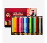 Koh-I-Noor : Mondeluz : Aquarell Coloured Pencils 3725 : Set of 36