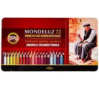 KOH-I-NOOR Mondeluz Aquarell Coloured Pencils (Set of 72)