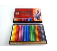 KOH-I-NOOR 3725 Mondeluz Aquarell Coloured Pencils - Assorted Colour (Set of 36)