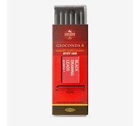 KOH-I-NOOR Negro 1 Soft Drawing Chalks for 5.6mm Diameter 120mm Mechanical Pencil - Black