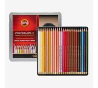 Koh-I-Noor : Polycolor : Artist Coloured Pencils 3824 : Set of 24 : Portrait
