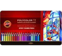 KOH-I-NOOR Polycolor Artist's Coloured Pencils Set of Coloured Pencils Coloured 72 pcs