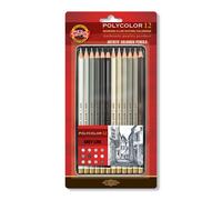 KOH-I-NOOR POLYCOLOR Color Pencil Set 3824 3822
