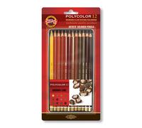KOH-I-NOOR POLYCOLOR Color Pencil Set 3824 3822