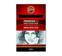 KOH-I-NOOR Progresso 4B Woodless Graphite Pencil (Box of 12)