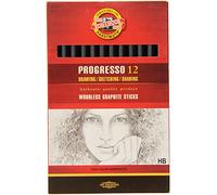 KOH-I-NOOR Progresso HB Woodless Graphite Pencil (Box of 12)