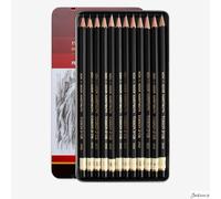 KOH-I-NOOR TOISON D'OR 8B-2H Graphite Pencil (Pack of 12)
