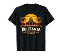 KOH Lanta Thailand Sunset Island Travel Design T-Shirt