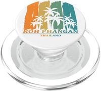Koh Phangan Thailand Palm Trees at the Beach Souvenir PopSockets PopGrip for MagSafe