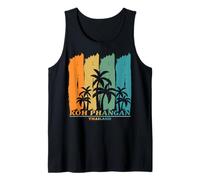 KOH Phangan Thailand Palm Trees at the Beach Souvenir Tank Top
