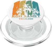 Koh Samet Thailand Palm Trees at the Beach Vacation Souvenir PopSockets PopGrip for MagSafe