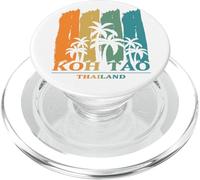 Koh Tao Thailand Palm Trees at the Beach Vacation Souvenir PopSockets PopGrip for MagSafe
